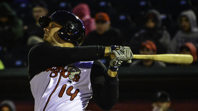 Ryan McBroom's 38 doubles and 11 home runs led him to Midwest League MVP honors. (MiLB.com)