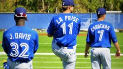 John La Prise Developing Well at Second Base
